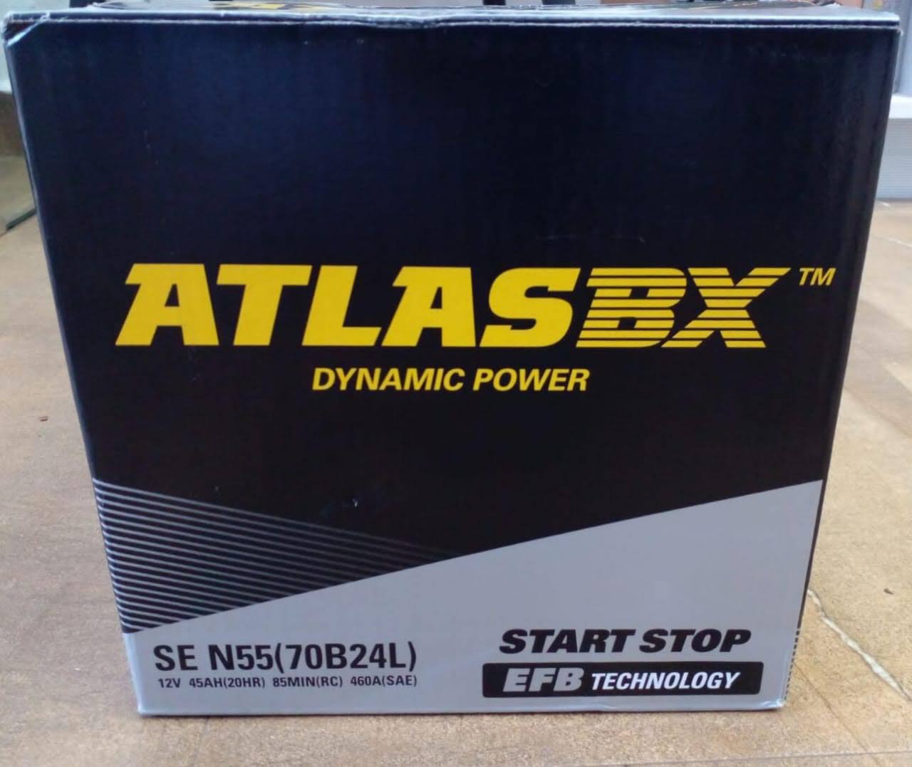 ATLAS N55 70B26L EFB 45AH Start-Stop Battery